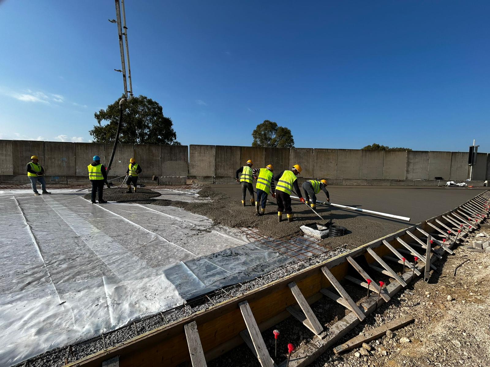 Cantiere JAC – lavori in corso